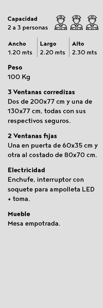 ficha tecnica caseta