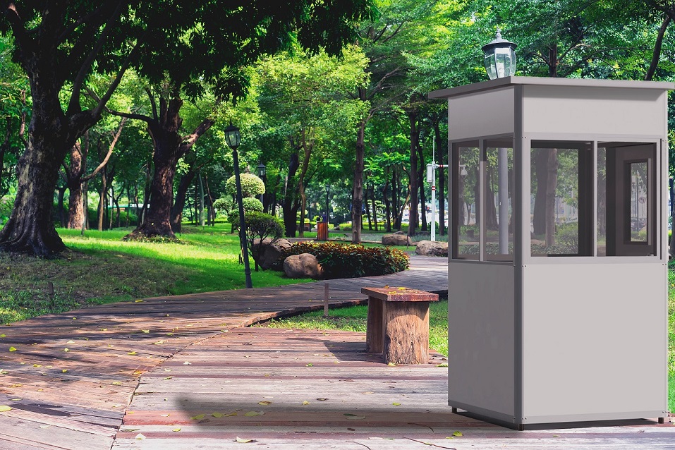 Fotomontaje caseta de guardia 120x120 Fotomontaje caseta de guardia 120x120