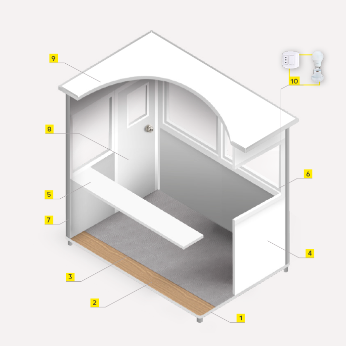 plano caseta de guardia