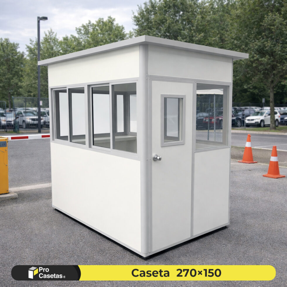 Casetas de Vigilancia Profesionales y Modulares | Procasetas